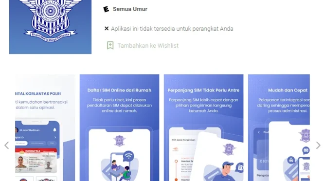 Korlantas Polri Resmi Meluncurkan SIM Digital Berbasis Aplikasi