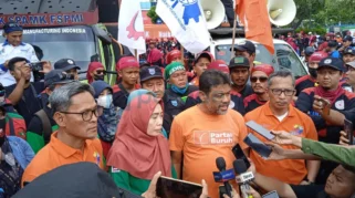 KSPI Gugat Permenaker Outsourcing, Aksi Buruh di Kemnaker 4 Mei 2026