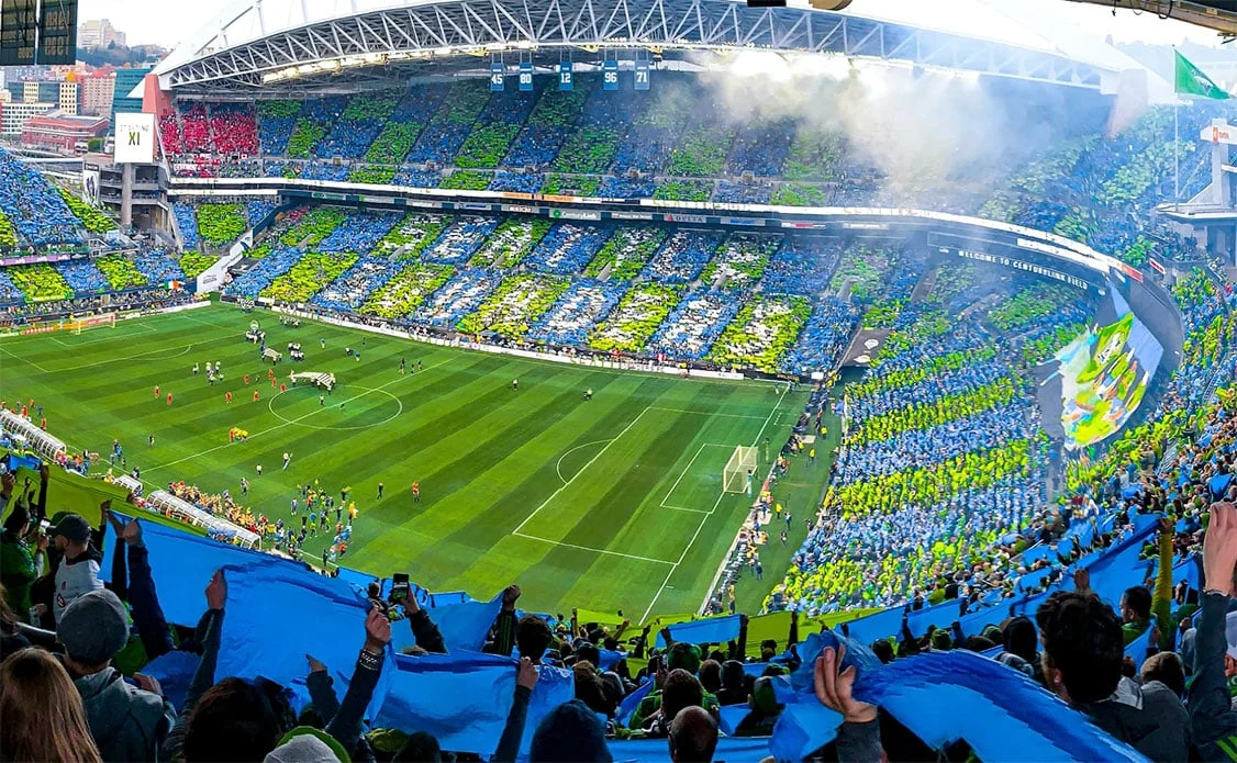 LA Galaxy Hentikan Rekor Tak Terkalahkan Seattle Sounders di Lumen Field