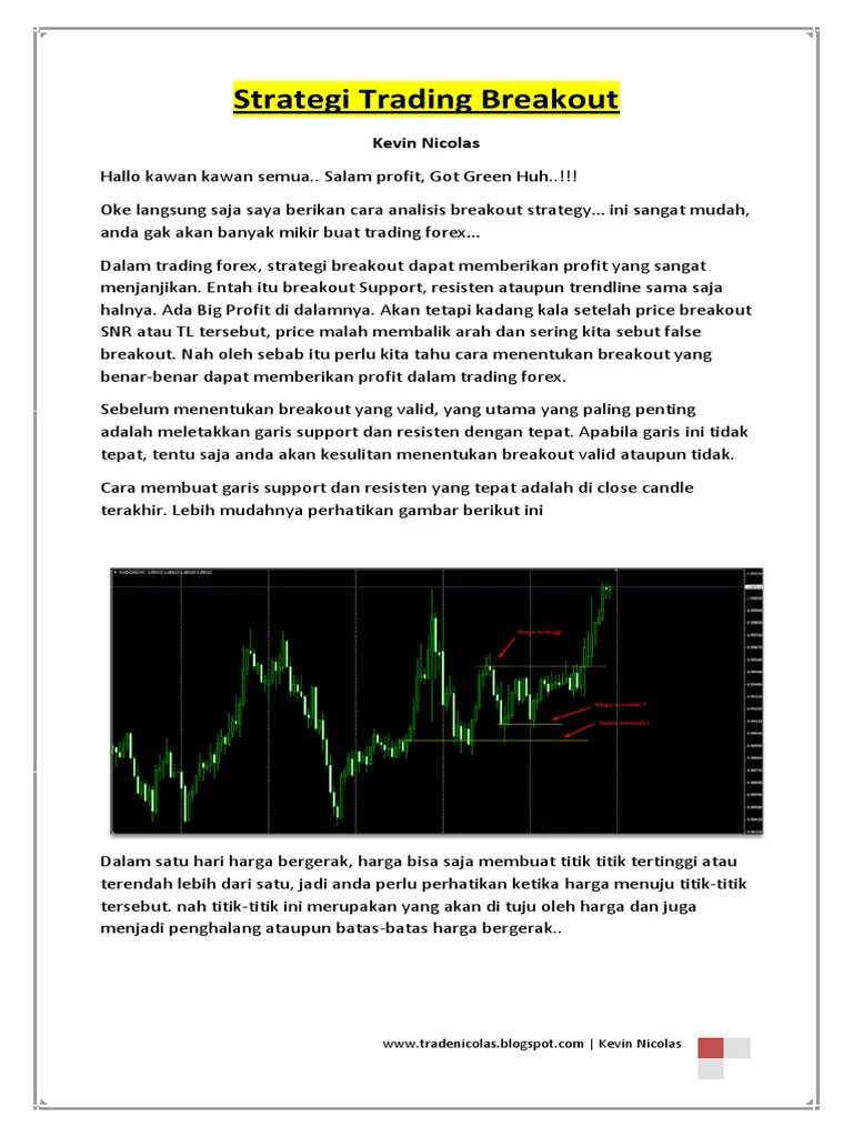Langkah-Langkah Praktis Menggunakan Strategi Breakout untuk Trader Pemula
