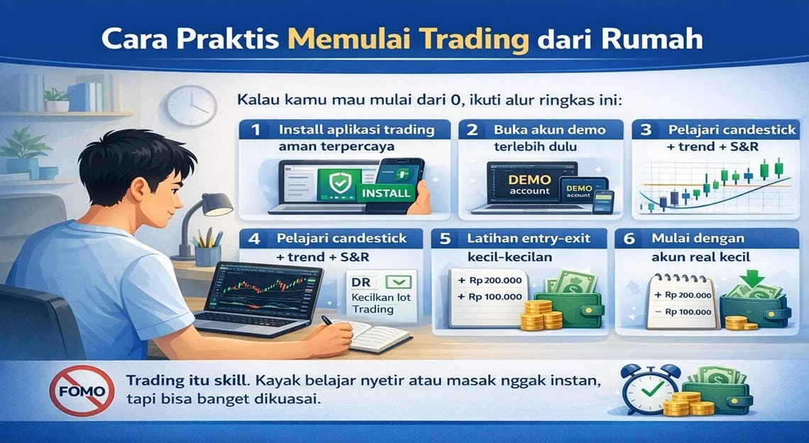 Langkah Praktis Membuka Akun Trading