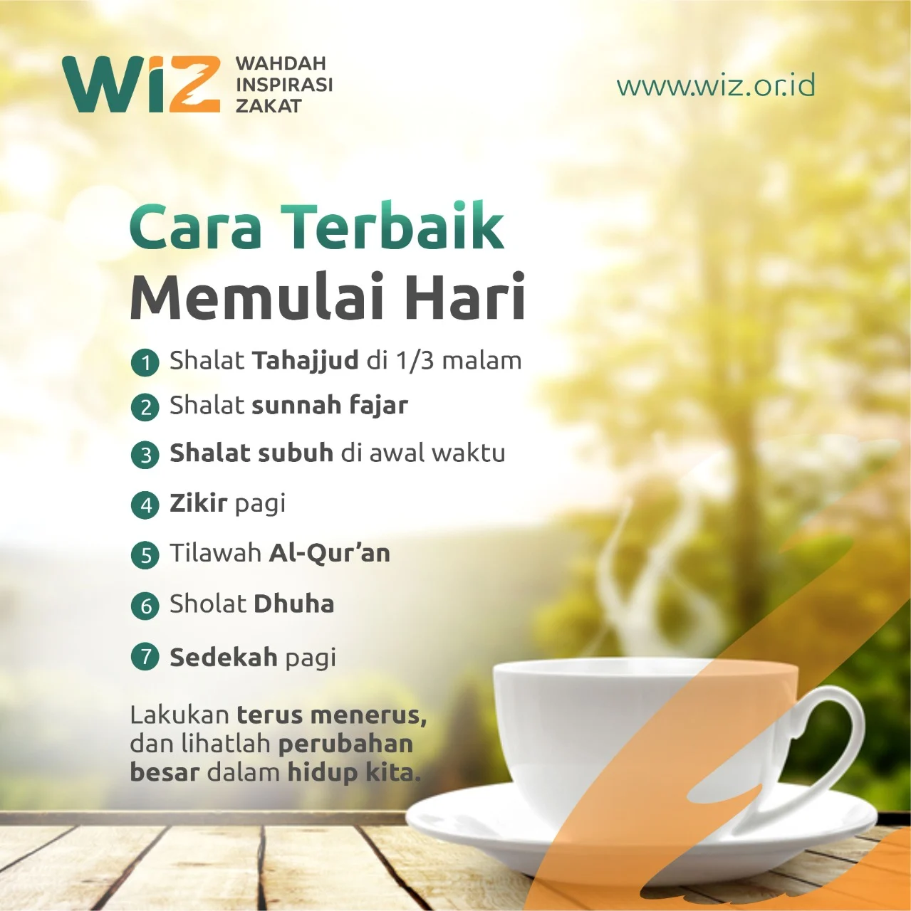 Langkah Praktis Memulai Hari Ini