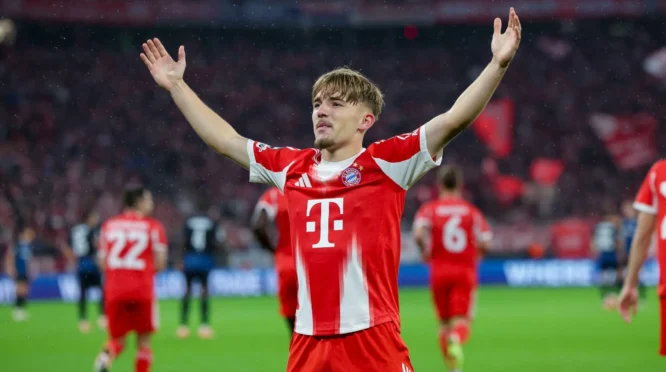 Lennart Karl dan Bayern Munich Hadapi PSG di Liga Champions