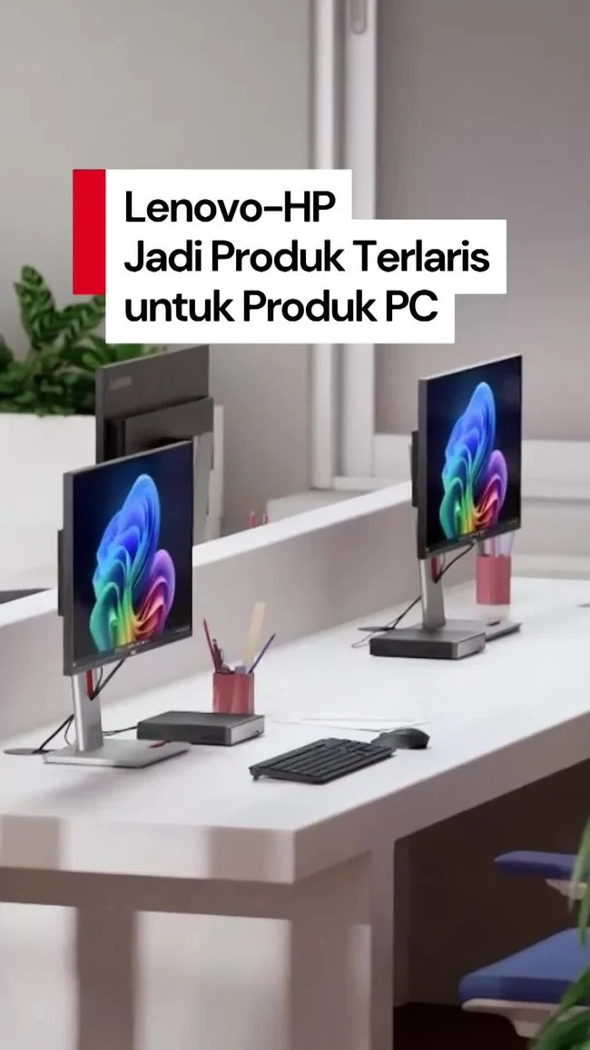Lenovo Kuasai Pasar PC Dunia dengan Pangsa 24,4 Persen pada Kuartal Terakhir 2025/26