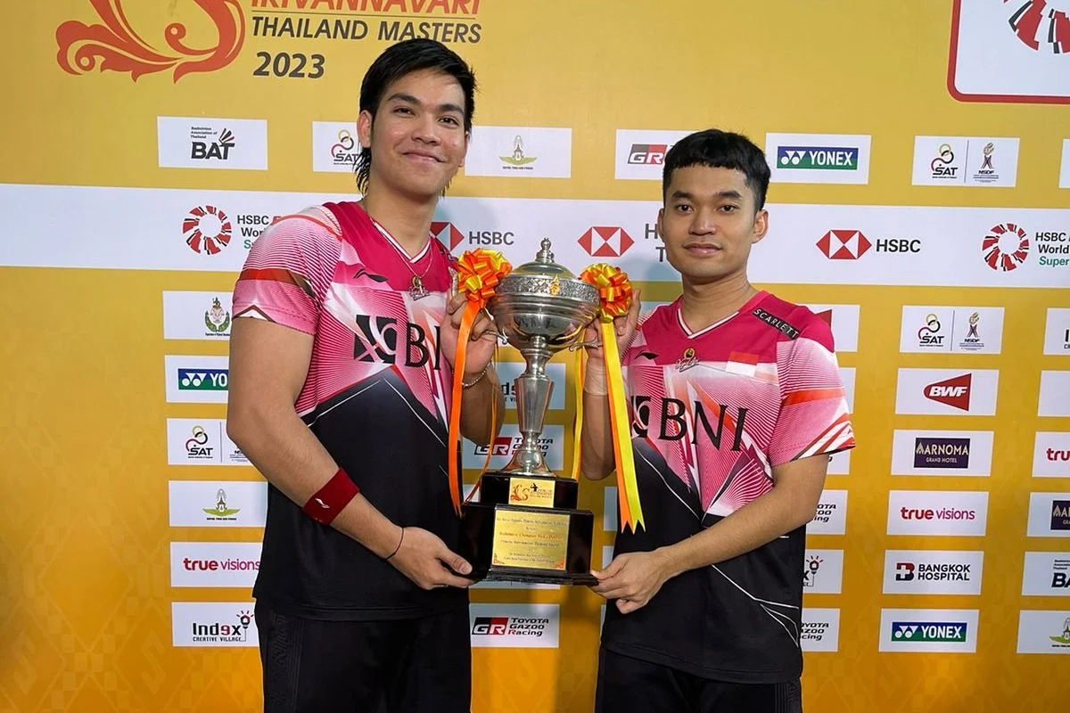 Leo Rolly Carnando dan Daniel Marthin Raih Gelar Juara Thailand Open 2026 dengan Penuh Syukur
