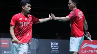 Leo Rolly Carnando dan Daniel Marthin Raih Gelar Juara Thailand Open 2026 Ganda Putra