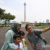 Libur Panjang Kenaikan Yesus Kristus, Monas Ramai Dikunjungi Wisatawan dari Berbagai Daerah