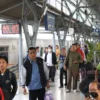 Libur Panjang Kenaikan Yesus Kristus, Stasiun Mojokerto Ramai Penumpang Kereta Api Jarak Jauh