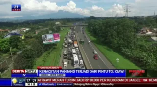 Libur Panjang, Tol Jagorawi Menuju Puncak Terapkan Sistem Satu Arah