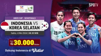 Live Uber Cup 2026: Indonesia vs Korea Selatan Siap Berlaga di Semifinal