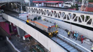 LRT Jakarta fase 1B lakukan uji jalur 3,6 km dari Velodrome ke Pasar Pramuka