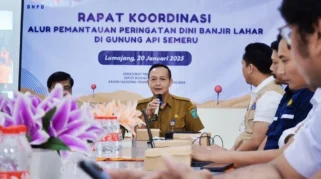 Lumajang Ditunjuk Sebagai Percontohan Nasional Program Benteng Bencana Indonesia