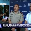 Mabuk, Pedagang Ayam Potong Bacok Sesama Penjual di Kota Malang