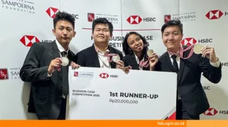 Mahasiswa UGM Sabet Juara di HSBC Indonesia Business Case Competition 2026