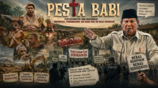 Makna Judul Film Pesta Babi Menurut Sutradara Cypri Paju Dale