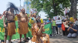Mama Sinta Dukung Food Estate di Papua Selatan Setelah Merasa Dikelabui oleh Pesta Babi