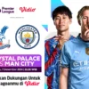 Manchester City vs Crystal Palace: Pertarungan Penting di Liga Inggris
