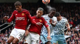 Manchester United Amankan Posisi Ketiga Liga Inggris Usai Menang 3-2 atas Nottingham Forest