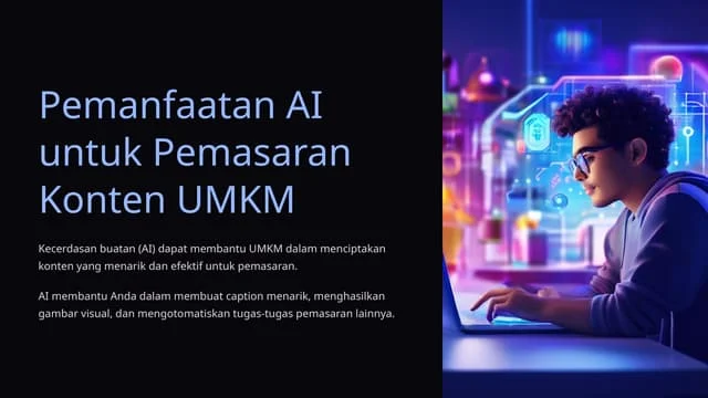 Manfaat utama AI dalam pengembangan konten pemasaran