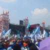 May Day 2026: 220 Ribu Buruh Padati Monas, Lalu Lintas Terkendali