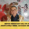 Menbud Fadli Zon Tegaskan Dukungan pada 'Jakarta World Cinema' untuk Memperkuat Ekosistem Perfilman Nasional