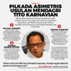 Mendagri Tito Karnavian Usulkan Pilkada Asimetris Sesuaikan Sistem Pemilu dengan Kondisi Daerah