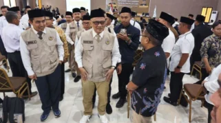 Menhaj Lepas Pembimbing Ibadah untuk Perkuat Kesuksesan Ritual Haji Indonesia