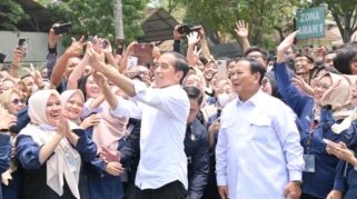 Menhan RI Dampingi Presiden Prabowo Resmikan Renovasi Museum dan Perpustakaan Seskoad di Bandung