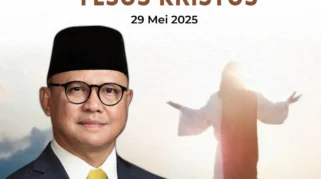 Menteri Agama Ajak Umat Perkuat Harmoni pada Kenaikan Yesus Kristus