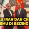 Menteri Luar Negeri Iran Temui Menlu China Jelang Pertemuan Trump-Xi Jinping