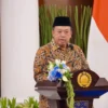 Menteri Nusron Serahkan Sertipikat Hak Pakai untuk Lemhannas RI pada HUT ke-61