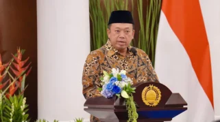 Menteri Nusron Serahkan Sertipikat Hak Pakai untuk Lemhannas RI pada HUT ke-61