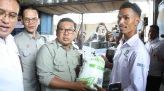 Menteri Pertanian Pastikan Ketersediaan Pupuk di Tuban Lebih Dari Cukup