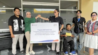 Menyalakan Asa Disabilitas Berdikari Melalui Bantuan BRI Peduli di UNIPAR Jember