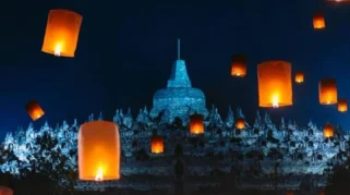 Misteri Lampion Waisak Borobudur: Pesona Spiritual yang Memikat Wisatawan Dunia