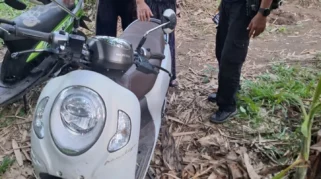 Motor Curian Disembunyikan di Kebun Pisang, Polisi Amankan Terduga Pelaku di Lumajang