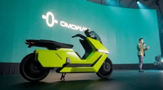Motor Listrik Omoway OMO-X Meluncur Sebagai Kendaraan Premium Bertabur Fitur