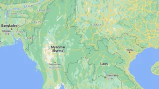 Negara yang Berbentuk Geografis Protruded dan Penduduknya Mayoritas Ras Mongol yaitu Myanmar