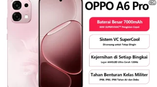 Oppo A6c Resmi Meluncur di Indonesia dengan Baterai 7000mAh, Harga Mulai Rp2,4 Juta