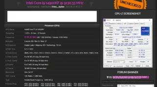 Overclocker Raih Rekor Kecepatan 9,2 GHz pada Intel Core i9 14900KF, Hampir Menyentuh Target 10 GHz Intel