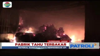 Pabrik Tahu Sumedang di Pamulihan Terbakar, Diduga Akibat Api dari Cerobong
