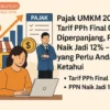 Pajak UMKM Direvisi, Pengacara dan Selebgram Tak Lagi Nikmati Tarif Final 0,5%