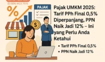 Pajak UMKM Direvisi, Pengacara dan Selebgram Tak Lagi Nikmati Tarif Final 0,5%