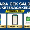Panduan Lengkap Cara Cek Saldo BPJS Ketenagakerjaan Online di JMO 2026