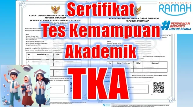 Panduan Lengkap Cara Download Sertifikat Tes Kemampuan Akademik TKA SD dan SMP serta Manfaatnya