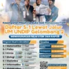 Panduan Lengkap Daftar Jalur UM Sarjana UNDIP 2026: Jadwal, Biaya, dan Persyaratan