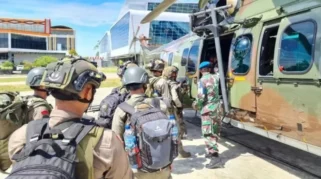 Panglima Kogabwilhan III Tegaskan Prioritas Utama Keselamatan Warga Sipil Papua dalam Operasi Militer