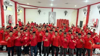 PDI Perjuangan Bojonegoro Lantik 1.300 Pengurus PAC dengan Dominasi Anak Muda dan Perempuan
