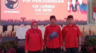 PDI Perjuangan Lamongan Resmi Lantik PAC, Siapkan Pola Pendekatan Baru Menuju Pemilu 2029