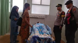 Pedagang Tempe di Pacitan Jadi Korban Penyiraman Cairan Kimia